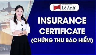 Chứng Thư Bảo Hiểm Tiếng Anh Là Gì